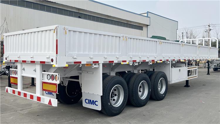 CIMC 60 Ton Side Wall Trailer for Sale In Harare Zimbabwe