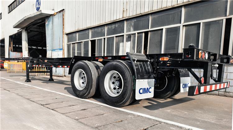 CIMC 2 Axle Container Chassis Trailer for Sale In Venezuela