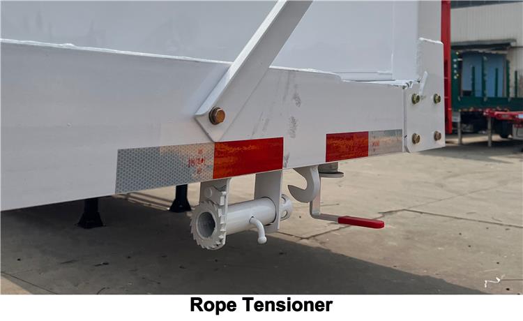 CIMC 2 Axle Flatbed Semi Trailer for Sale In Ghana