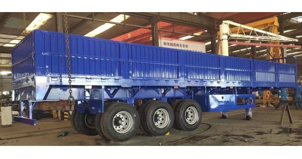 What is a side wall trailer?-CIMC dropside cargo semi trailer