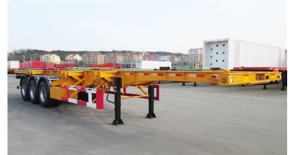 How much does a 40 foot chassis weight?-CIMC container trailer for sale