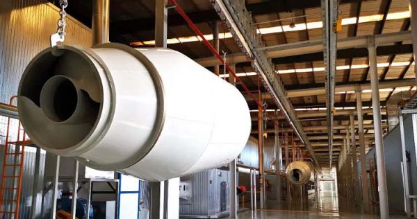 CIMC New Powder Tanker Trailer Production Line