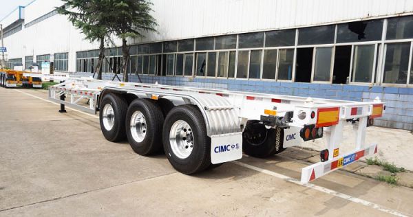 CIMC Multi-Functional 40ft Container Chassis Trailer for Sale in Nigeria