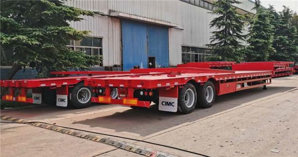 CIMC 2 Axle Low Loader for Sale in Madagascar