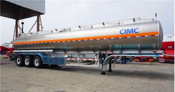CIMC Aluminum Diesel Tanker Trailer for Sale