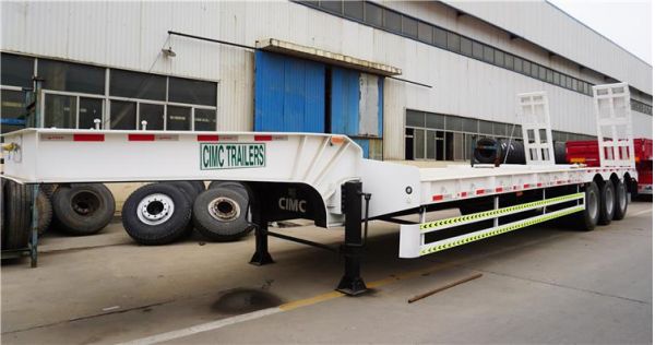 CIMC 60 Ton Low Loader Truck for Sale in Nigeria