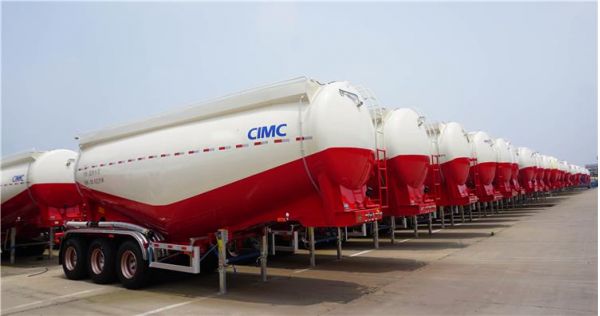 CIMC Bulk Cement Tanker Trailer for Sale in Zambia Lusaka