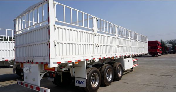 CIMC Trailer with Removable Sides for Sale in Sudan