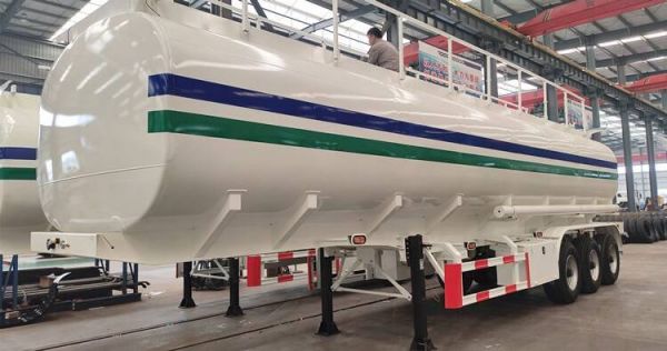 CIMC 3 Axle Fuel Tanker Trailer for Sale in Ghana