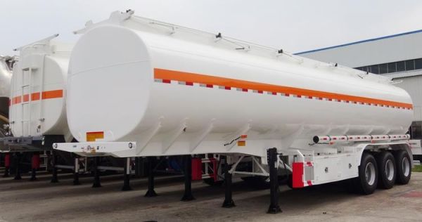 Tri Axle 45000 Liters Diesel Fuel Tanker Trailer for Sale In Nigeria