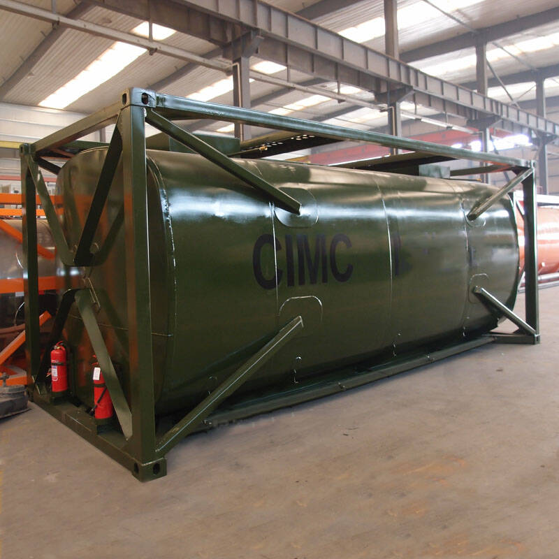 24000 liters cooking oil tank container