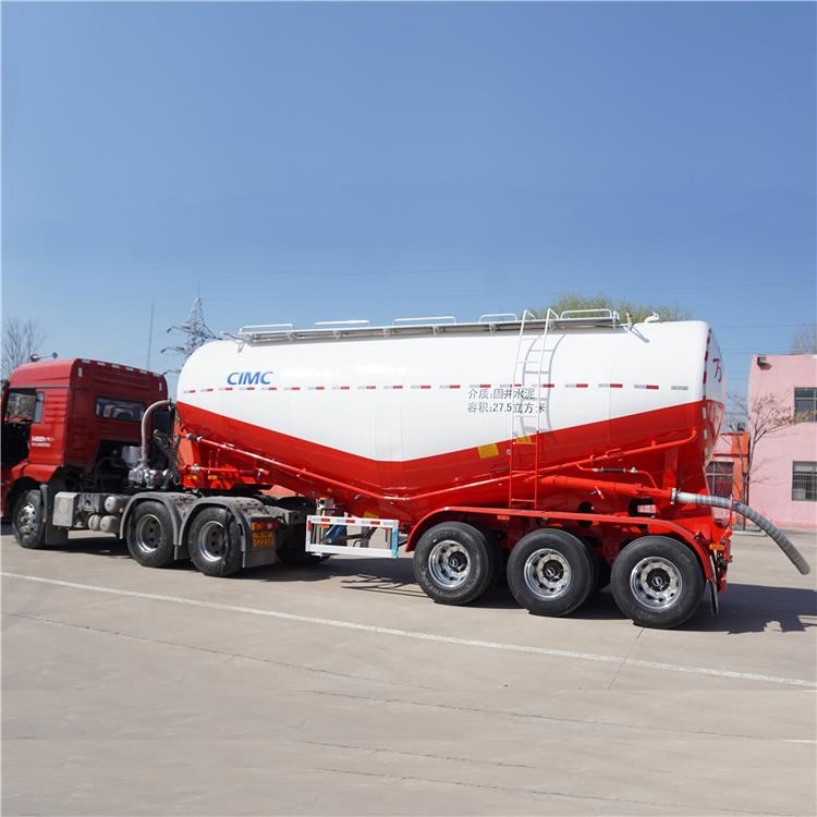 Tri Axle 40cbm Dry Bulk Cement Tanker Trailer for Sale-CIMC Trailer