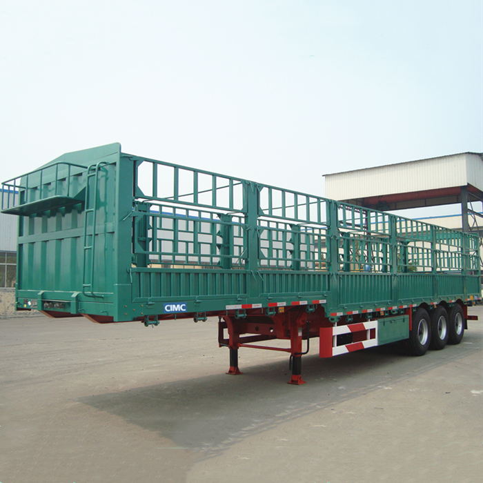Cargo Semi Trailer with Fence