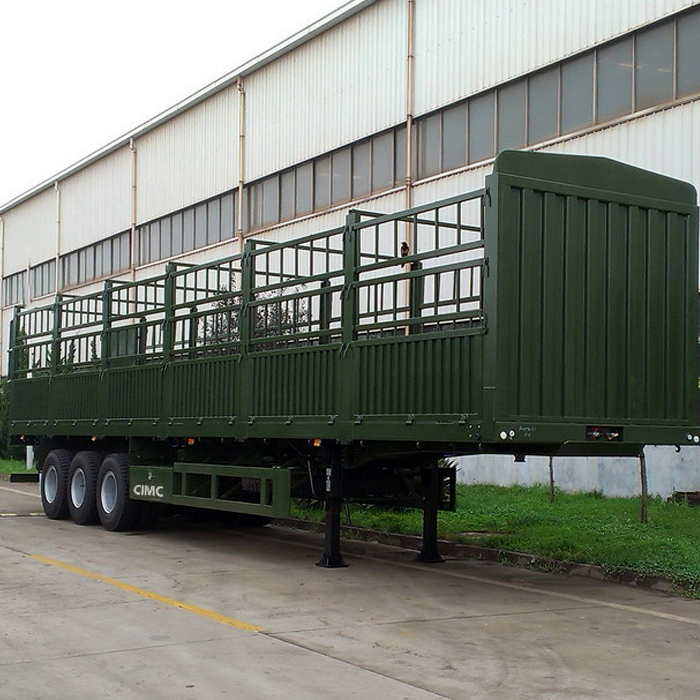 3 Axle Livestock Semi Trailer