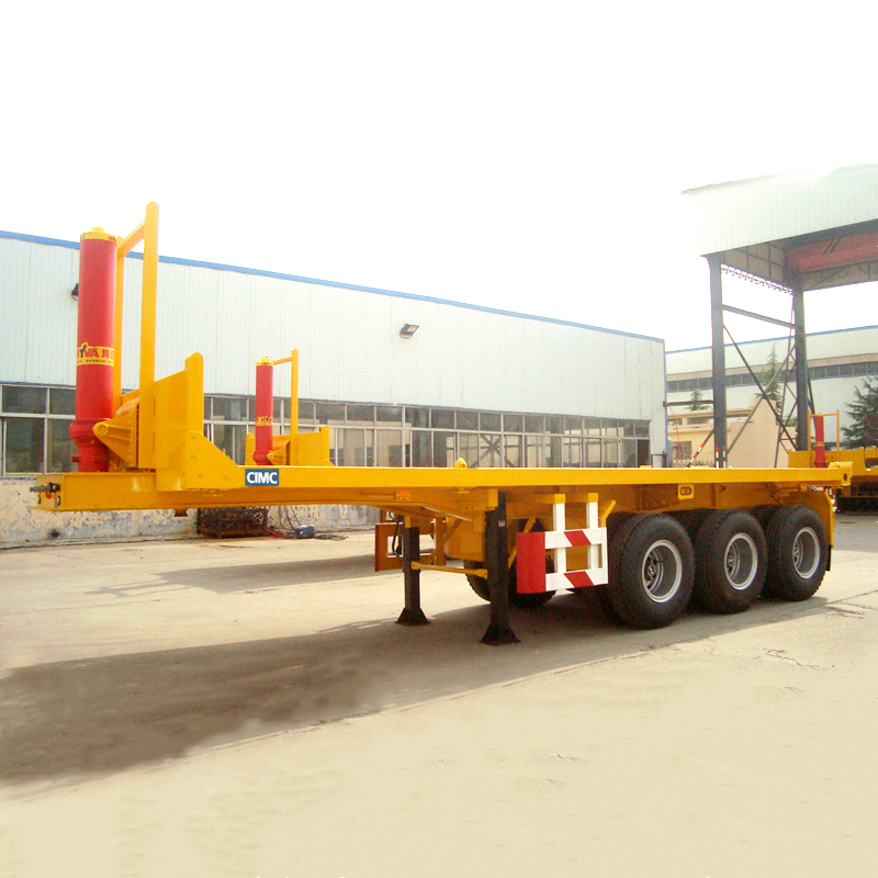 3 Axle Flatbed Tipper Trailer
