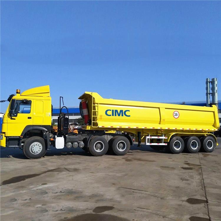 CIMC 38T End Dump Trailer