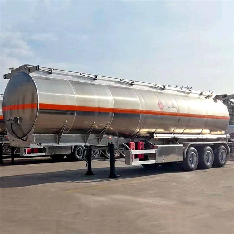 CIMC 45000 Liters Fuel Tanker Trailer of Aluminium