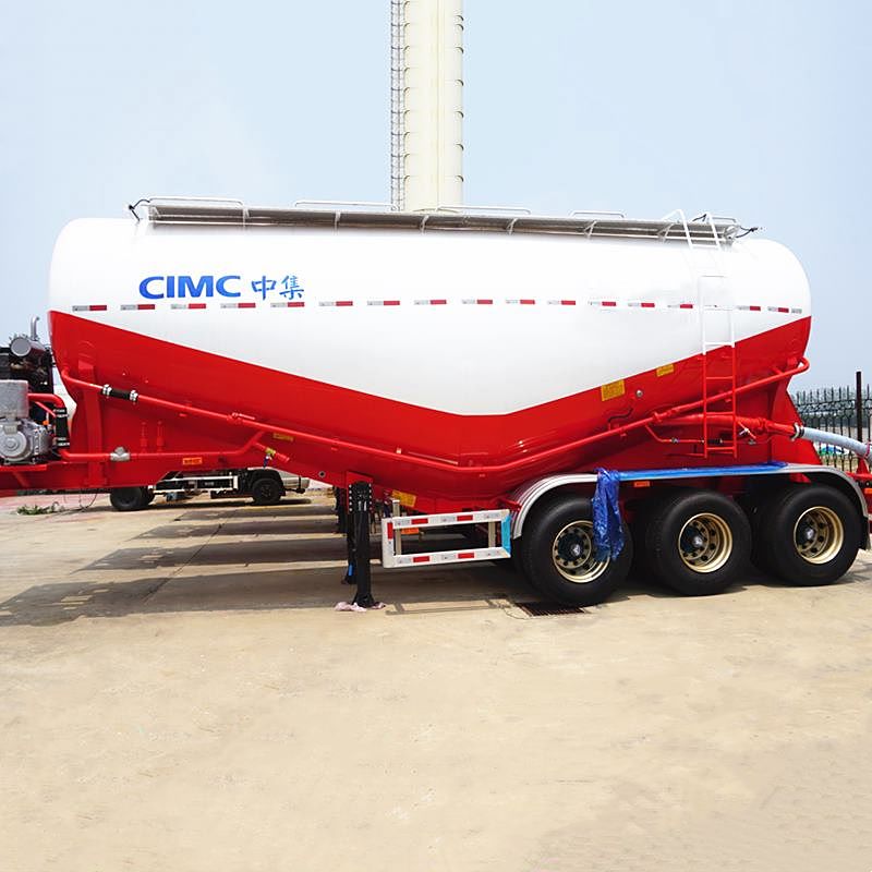 Cement Tanker Truck Trailer for Sale - CIMC Manufacturer