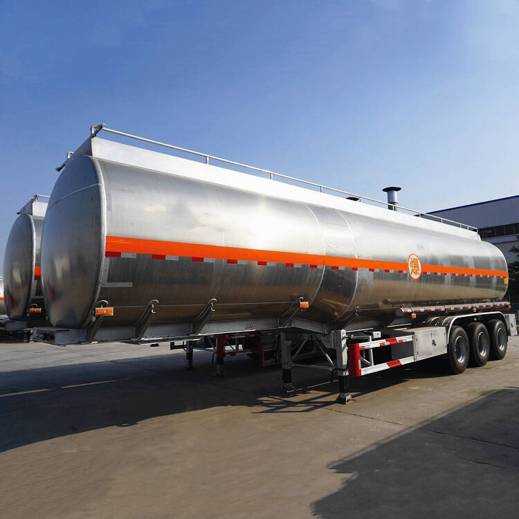 42000L Fuel Transport Trailer with Aluminum