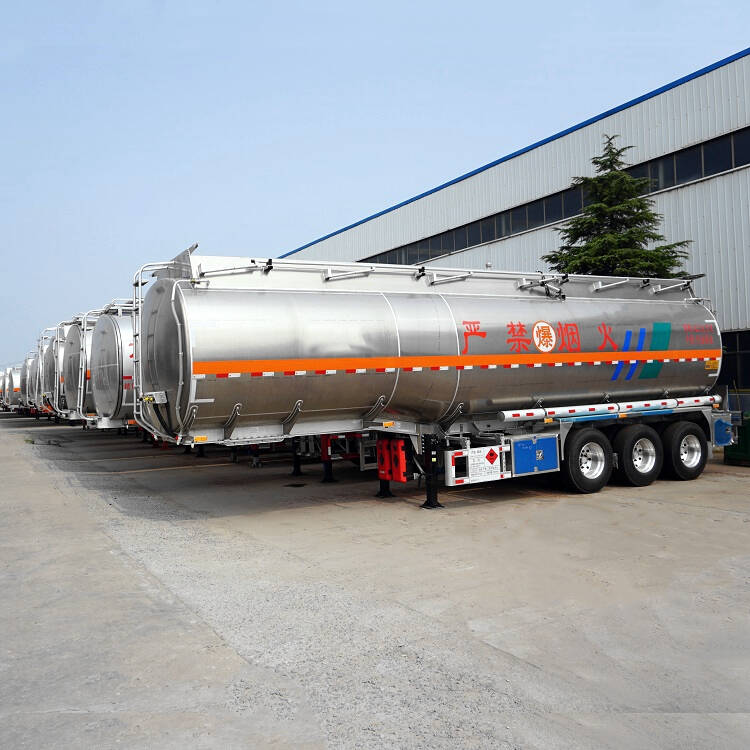 45000 Liters Aluminum Tanker Trailer