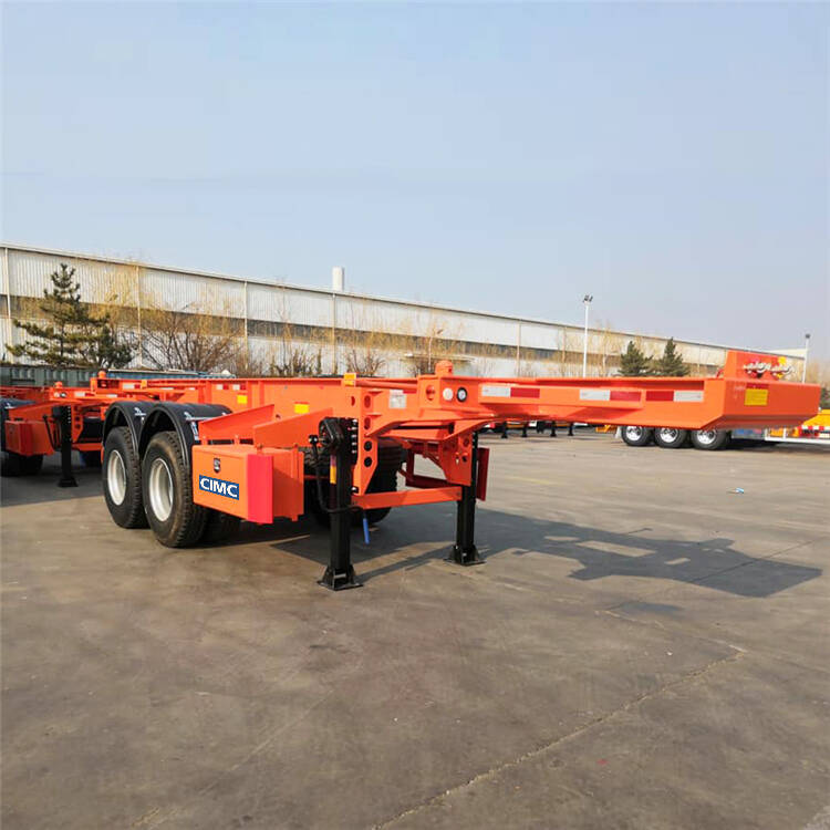 CIMC 20ft Skeleton Trailer for Sale