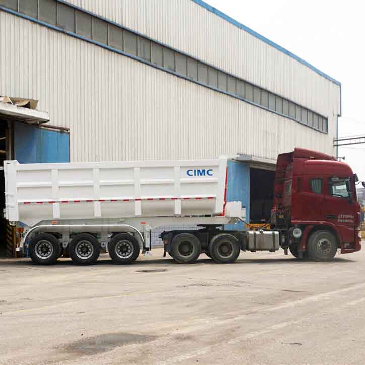 CIMC Tri Axle Dump Truck Trailer