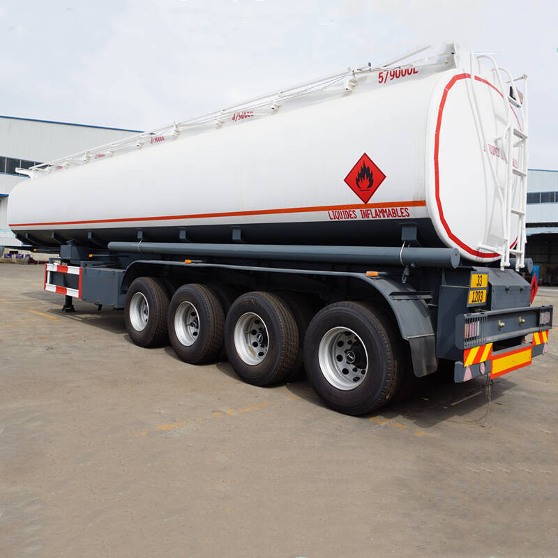 60000 Liters Fuel Trailers Tanker
