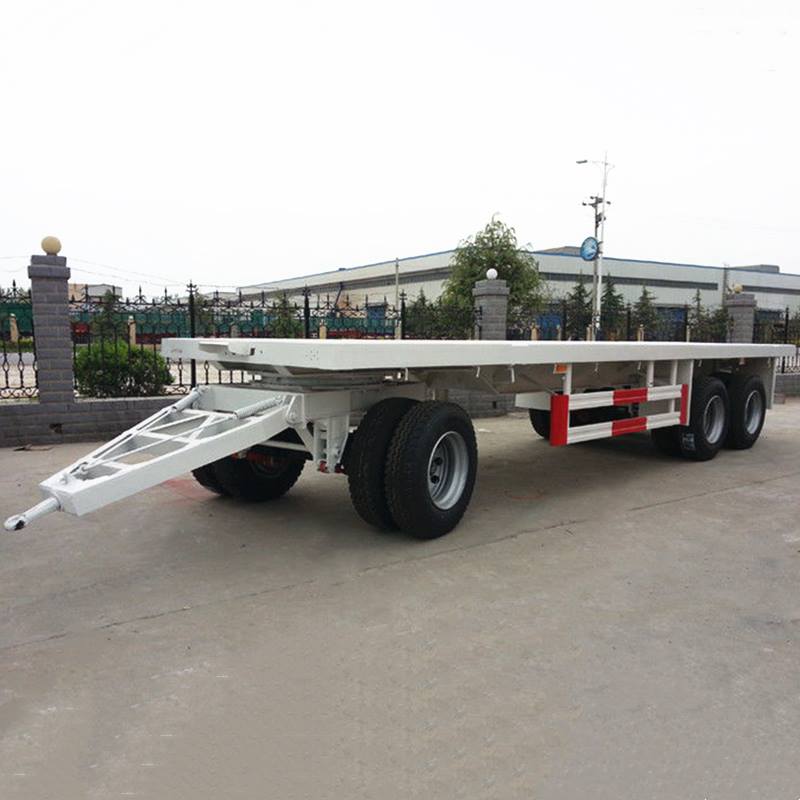 CIMC Flatbed Drawbar Trailer