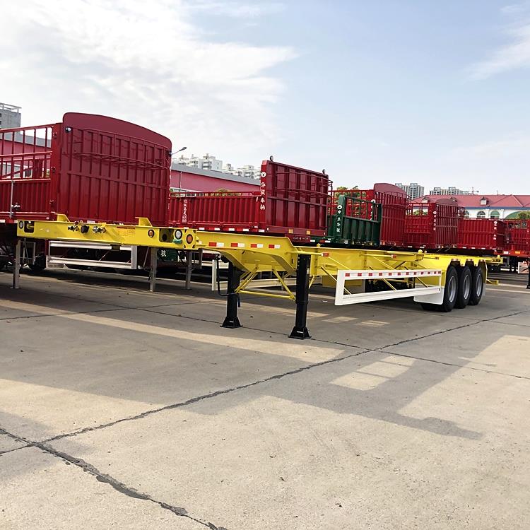 Tri Axle Container Skeletal Trailer