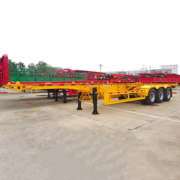 40ft 3 Axle Container Chassis Trailer