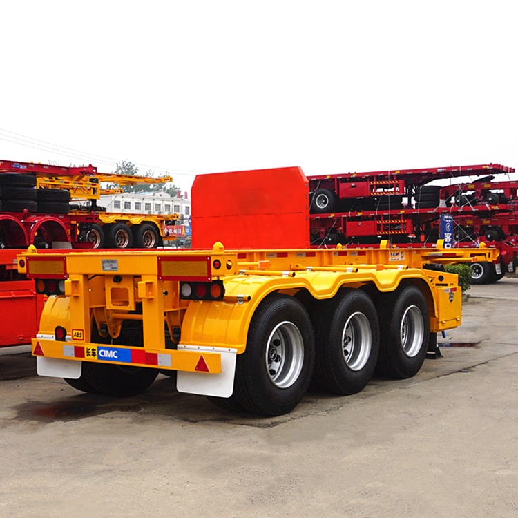 Tri Axle 40 Foot Skeleton Trailer