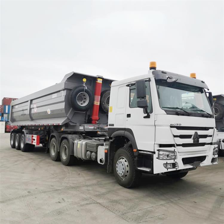 End Dump Semi Trailer