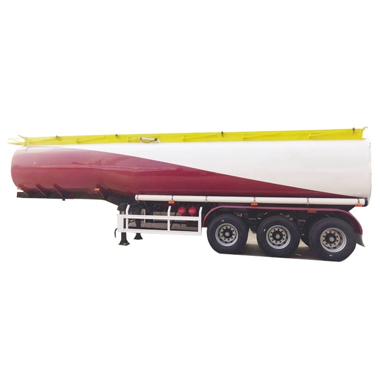 3 Axle 38000 Liters Diesel Fuel Tank Trailer