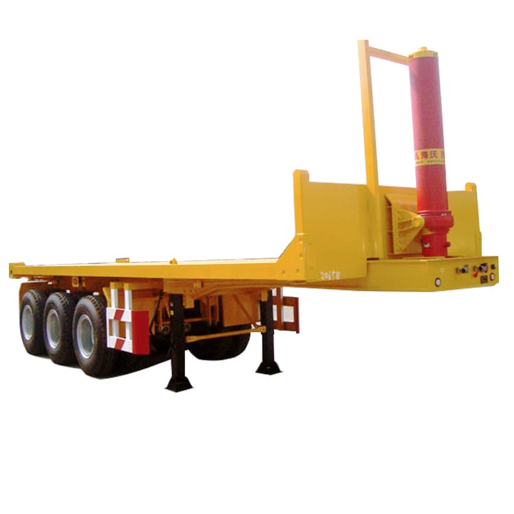 3 Axles 40 Feet Semi Tipper Tipping Flatbed Trailer