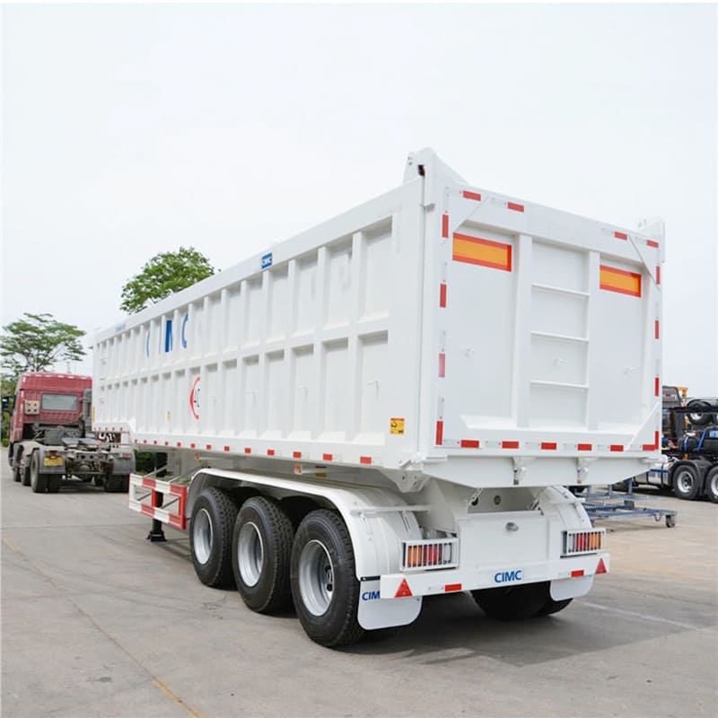3 Axle 60 Ton Dump Trailer