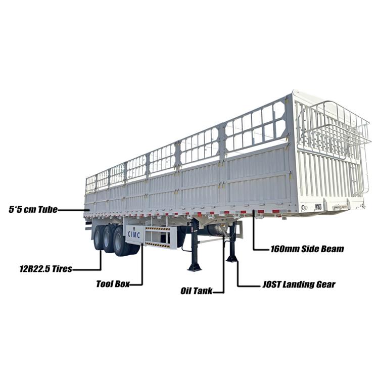 CIMC Fence Cargo Semi Trailer