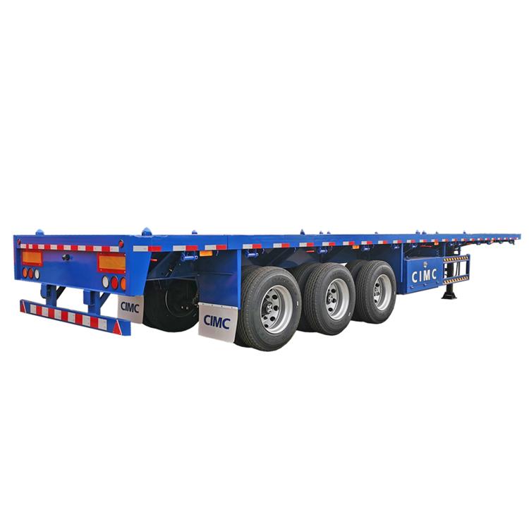  40 Foot Flatbed Trailer Price 10000USD (Spot Promotion)