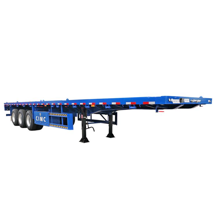  40 Foot Flatbed Trailer Price 10000USD (Spot Promotion)