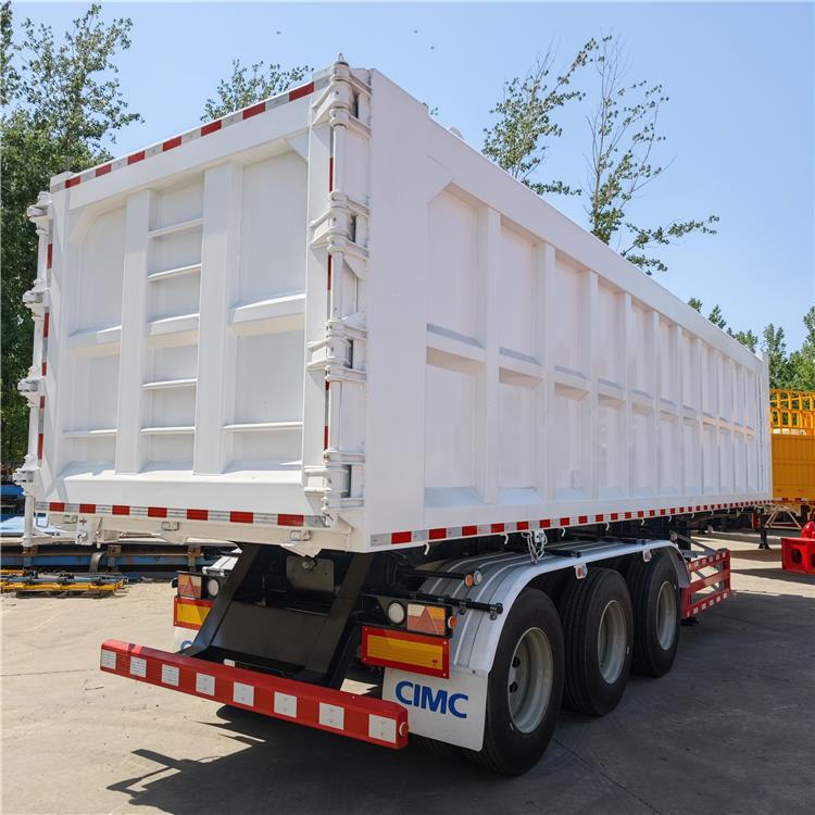 3 Axle 35CBM Semi Tipper Trailer 