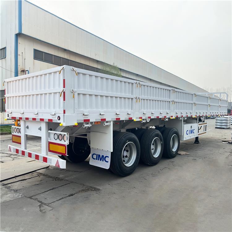 Tri Axle Drop Side Wall Trailer