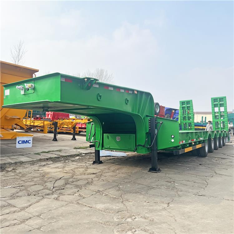 5 Axle 120 Ton Low Bed Trailer
