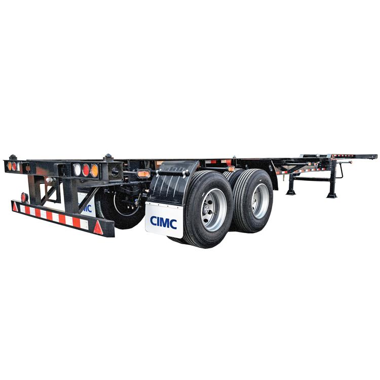 CIMC 2 Axle Container Chassis Trailer