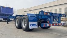 2 Axle 40ft Container Chassis Trailer