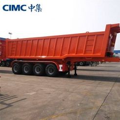 CIMC 50 Tons Rear Dump Semi Trailer