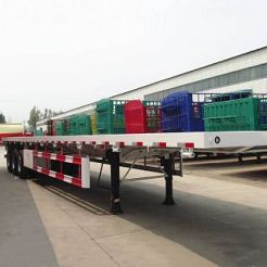 3 Axle 40 Foot Trailer Flatbed