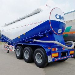 CIMC 3 Axle Bulk Cement Tanker Trailer