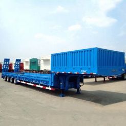 4 Axle Container Loader Lowbed trailer