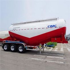 Silobas Cement Bulker Tank Truck Transporters Vehicle-CIMC Trailers
