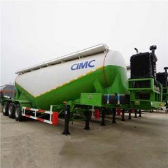 50 Ton Pneumatic Sand Dry Bulk Cement Tanker Trailer-CIMC Trailer