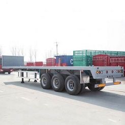 CIMC 40 Foot Flatbed Container Trailer for Sale